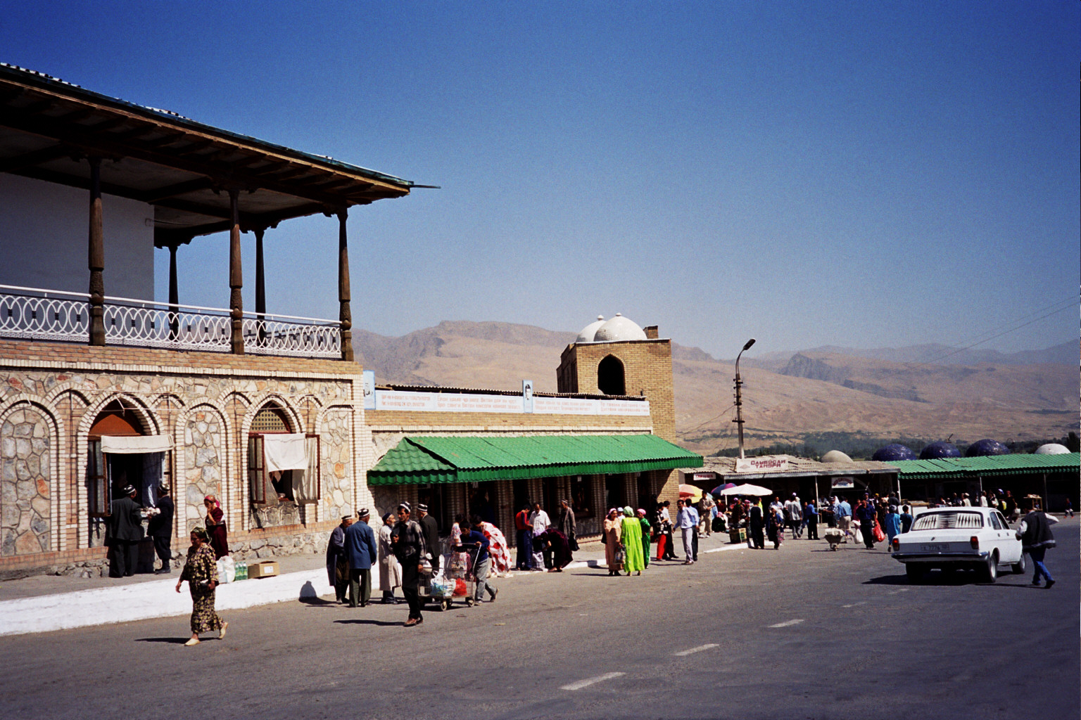 Panjakent market Tajikistan